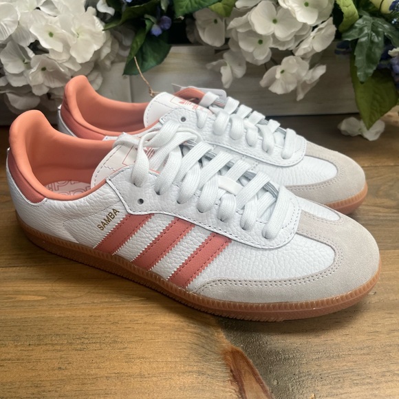 adidas sambas pink size 7 women - Picture 2 of 7